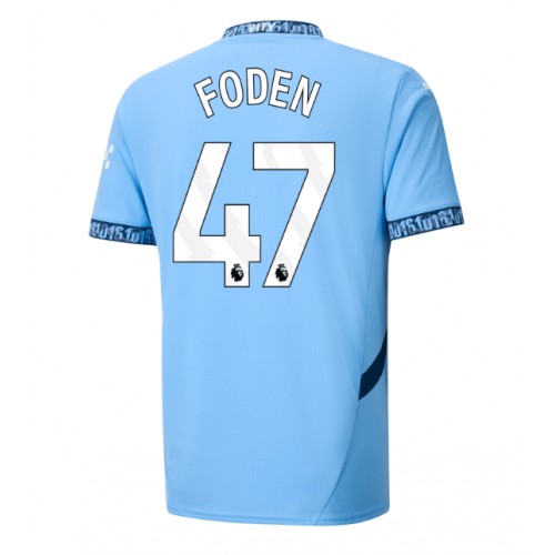 Dres Manchester City Phil Foden #47 Domaci 2024-25 Kratak Rukav